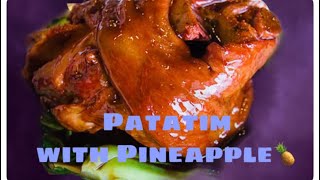 PATATIM WITH PINEAPPLE  fILIPINO RECIPE [upl. by Edvard358]