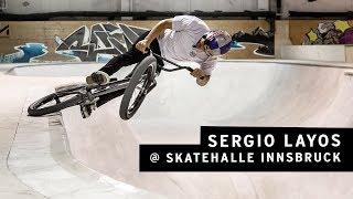 BMX Park Sergio Layos  Skatehalle Innsbruck [upl. by Arnuad]