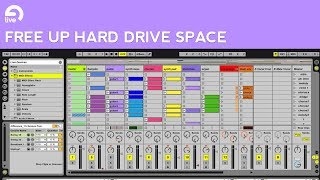 Ableton Live Tutorial How to Clear Audio Cache [upl. by Whalen]