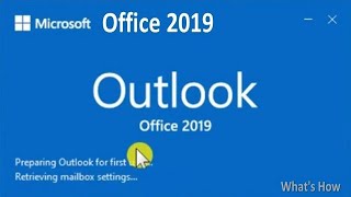 How to Setup Outlook 2019 Email account  Outlook 2019365 POPIMAP Configuration [upl. by Margareta]