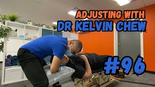 Adjusting with Dr Kelvin Chew 96  Natural Health Solutions [upl. by Anerev]