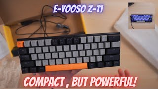 EYooso Z11  One Of The Best 61Key Gaming Keyboards [upl. by Ahcorb]