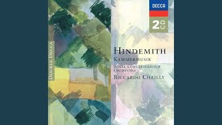 Hindemith Kammermusik No 2 Op 36 No 1 for Piano and Chamber Orchestra 3 Kleines [upl. by Dorcas711]