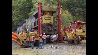 Changing a Traction Motor on an AC6000 [upl. by Cox]