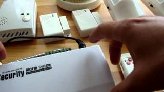 GSM ALARM SYSTEM SC101 Step 2 HOW TO SET UP SENSORS [upl. by Iruam]