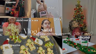 Vlog  Natal  preparativos presentes GRWM ceia ♡ [upl. by Durston]