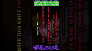 WRATHAOKE  Hatebreed  Under The Knife  Filth Karaoke [upl. by Etnuahs]