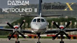 FSX  RAZBAM METROLINER III  ORBX PAGO PAGO  TrackIR [upl. by Amity]