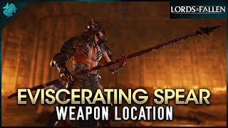 Lords of the Fallen  Eviscerating Spear Weapon Location [upl. by Madriene]