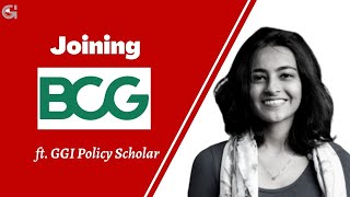 Honest Reviews of GGI MPP for Consulting GGI Policy Scholar Yashasvi Joins BCG [upl. by Claudie]