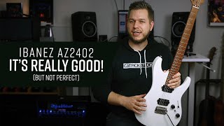 Ibanez AZ2402PWF Prestige  Indepth Demo amp Review [upl. by Seyler868]