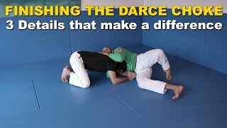 Finishing the Darce Choke [upl. by Methuselah]