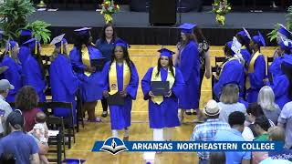 2024 Arkansas Northeastern College Commencement [upl. by Jarvey318]