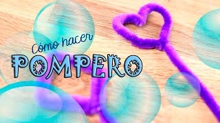 Cómo hacer pomperos con limpiapipas fácil y rápido [upl. by Alla776]