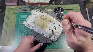 Part 4 of the Tamiya Late Brummbar build [upl. by Asiralc]