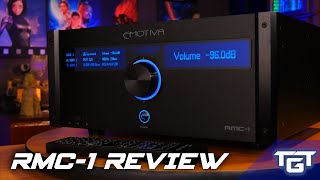 EMOTIVA RMC1  FLAGSHIP 16 Channel Dolby ATMOS DTSX PROCESSOR REVIEW [upl. by Gut]