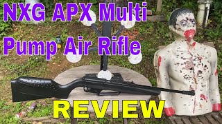 NXG APX Multi Pump Air Rifle by Umarex REVIEW [upl. by Michal]