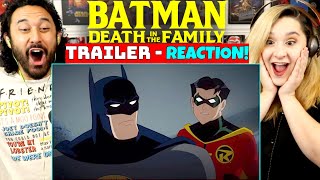 BATMAN DEATH IN THE FAMILY Official TRAILER  REACTION DC  Interactive Movie  Red Hood [upl. by Nilyarg]