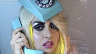 LADY GAGA TELEPHONE MAKEUP TUTORIAL TRAILER APPLAUSE VMA Awards 2013 Performance [upl. by Gulick667]