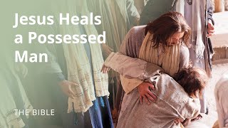 Luke 4  Jesus Heals a Possessed Man  The Bible [upl. by Loughlin]