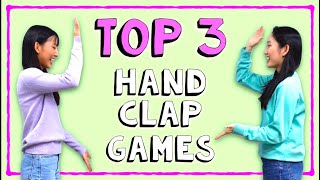 Top 3 Hand Clap Games  Lemonade Sevens Slide  Clapping Games for 2 players 👏 [upl. by Lancey]