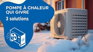 Pompe à chaleur qui givre  que faire  3 solutions  MesDépanneursfr [upl. by Sprague]