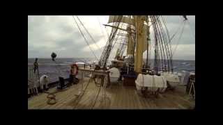 TOUR onboard Training Ship DANMARK [upl. by Gannie792]