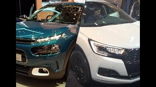 DS 4 Crossback vs Citroen C4 Cactus [upl. by Ellenehs124]