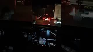 dubai tesla sportcar india car dubaicity nightdrive carmusic radio shreelanka nepaldelhi [upl. by Ecnarf]