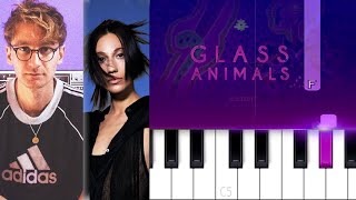 Glass Animals  Holiest ft Tei Shi Piano Tutorial [upl. by Eioj141]