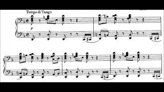 Igor Stravinsky  Tango audio  sheet music [upl. by Suoirrad]