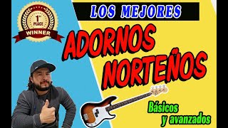 ADORNOS ÉPICOS  16 EJEMPLOS NORTEÑOS  TUTORIAL 🔥🔥🔥🔥 [upl. by Raouf]