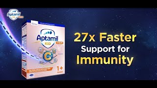 Aptamil™ KID CSynB  27x Faster Support For Immunity [upl. by Bernadina]