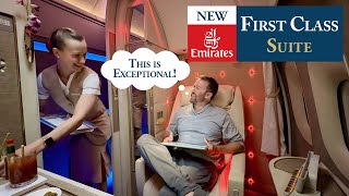 NEW Emirates First Class Suite 2024  Geneva to Brisbane 4K [upl. by Mita]