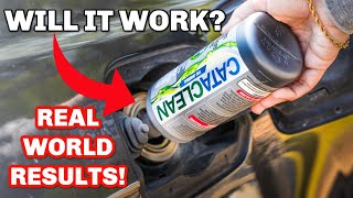 CATACLEAN Catalytic Converter Cleaner  Does It work Real Data Before And After [upl. by Croydon]