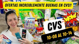 4 Productos GRATIS😱Super OFERTAS en CVS hasta 0210 [upl. by Yelac]