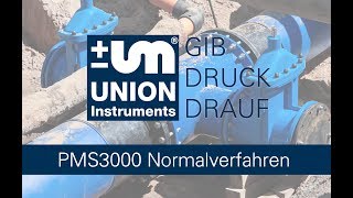 PMS3000 Normalverfahren W4002 Teil 16 nach DVGWRichtlinien [upl. by Karney]