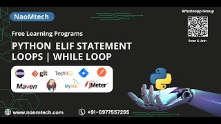 9 Python Tutorial for Beginners  elif statement  Loops  while  Debugging a Program [upl. by Sylas619]