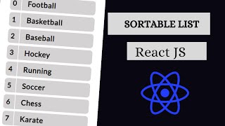 React JS How to Build a Sortable Drag and DROP APP  DRAG and DROP API [upl. by Ethben]