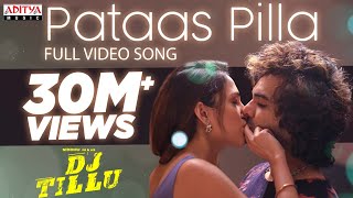 PataasPilla Full Video Song  DJTillu  Siddhu Neha Shetty  Vimal Krishna  Anirudh  Sricharan [upl. by Buonomo919]