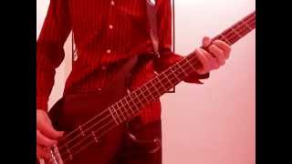 VAMPS  Deep Red BASS Cover [upl. by Lyrad]