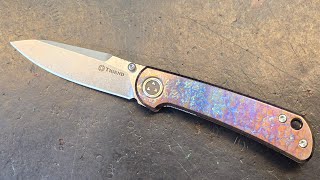 TIGEND SK1502 knifereview knifedisassembly edcknife edc tigendknives tigendsk1502 [upl. by Goldston]