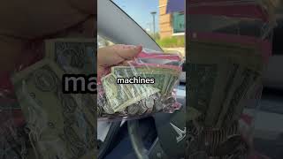 How much  my vending machine made 💰🤯 shorts [upl. by Dorkus]