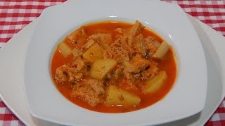 Receta de callos a la Española [upl. by Kcirdec]