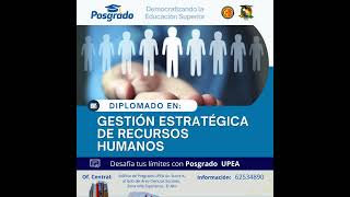 ✅DIPLOMADO EN GESTIÓN ESTRATÉGICA DE RECURSOS HUMANOS [upl. by Spear959]