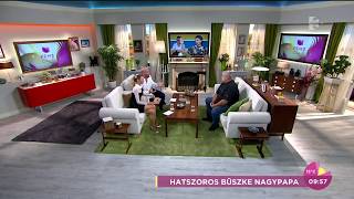 Fekete Laci szívfájdalma hogy nem töltött elég időt gyermekeivel  tv2hufem3cafe [upl. by Dayiz435]