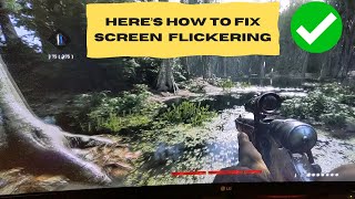 How to Fix Flickering Screen on Windows 10 Windows 11  Fix Screen Flickering when Playing Game [upl. by Atnwahs]