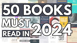 50 Best Non Fiction Books to Change Your Life✨ Must Read Books 2024 [upl. by Yvel]