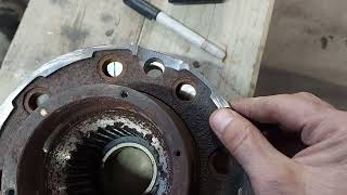 Redrilling SuperDuty unit bearing hubs to 8 on 65 [upl. by Atnek]