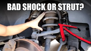 How to diagnose a bad Shock or Strut [upl. by Enirak]